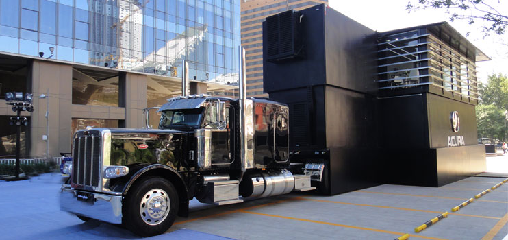 Large Size Double-Layer Double-Expansion Mobile Stage Vehicl